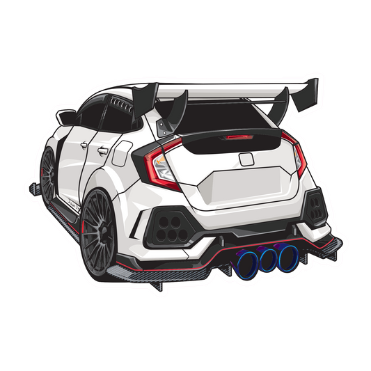 Honda Civic Type R Sticker - Car Decal