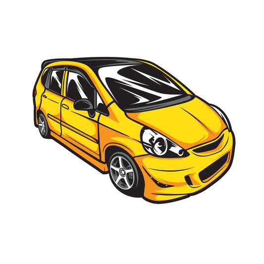 Honda Fit Sticker - Car Decal