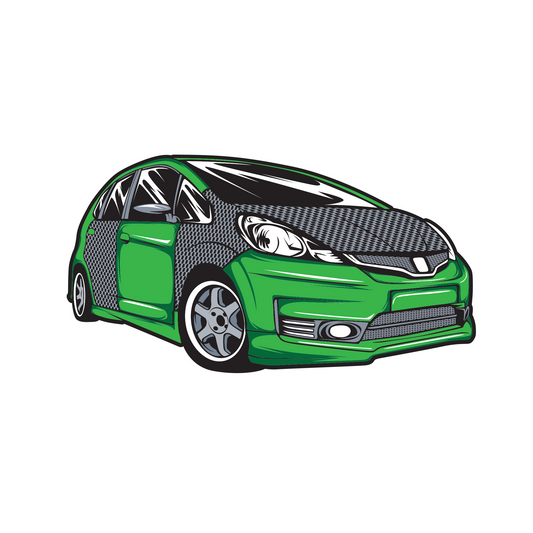 Honda Civic Hatchback Sticker - Car Decal