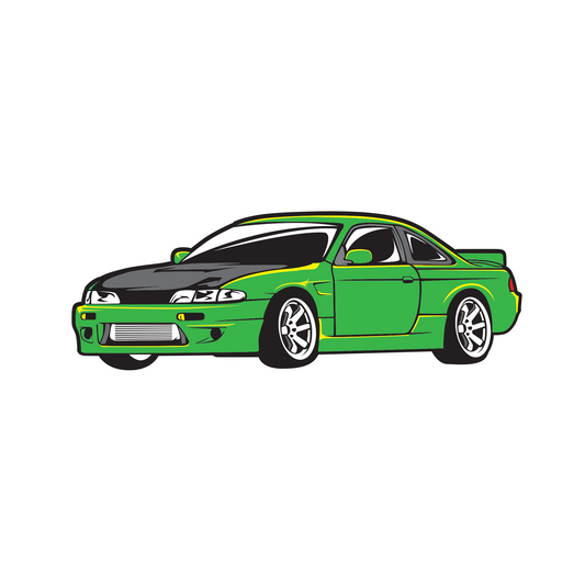 Nissan Silvia S14 Sticker - Car Decal