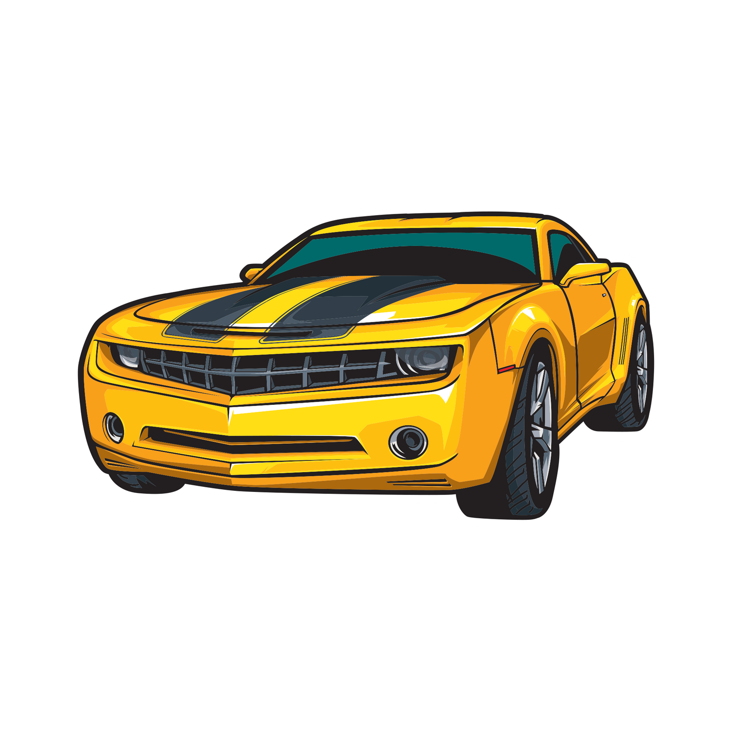 Chevrolet Camaro Sticker - Car Decal