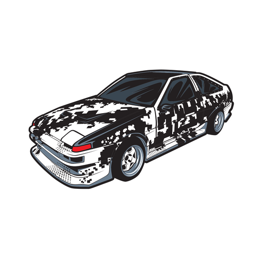 Toyota Trueno Sticker - Car Decal