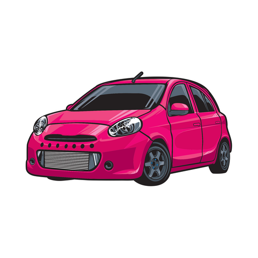 Mitsubishi Mirage Sticker - Car Decal