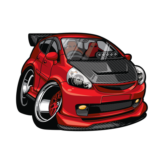 Honda Fit Sport Sticker - Car Decal