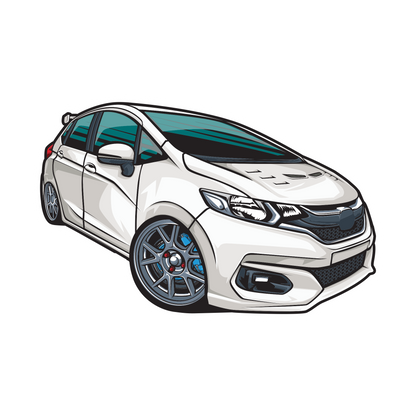 Honda Civic DX Sticker - Car Decal