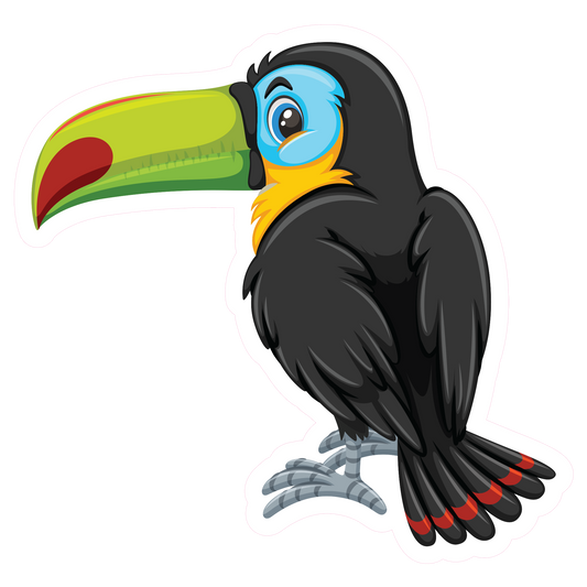 Cute Toucan Sticker - Animal Decal