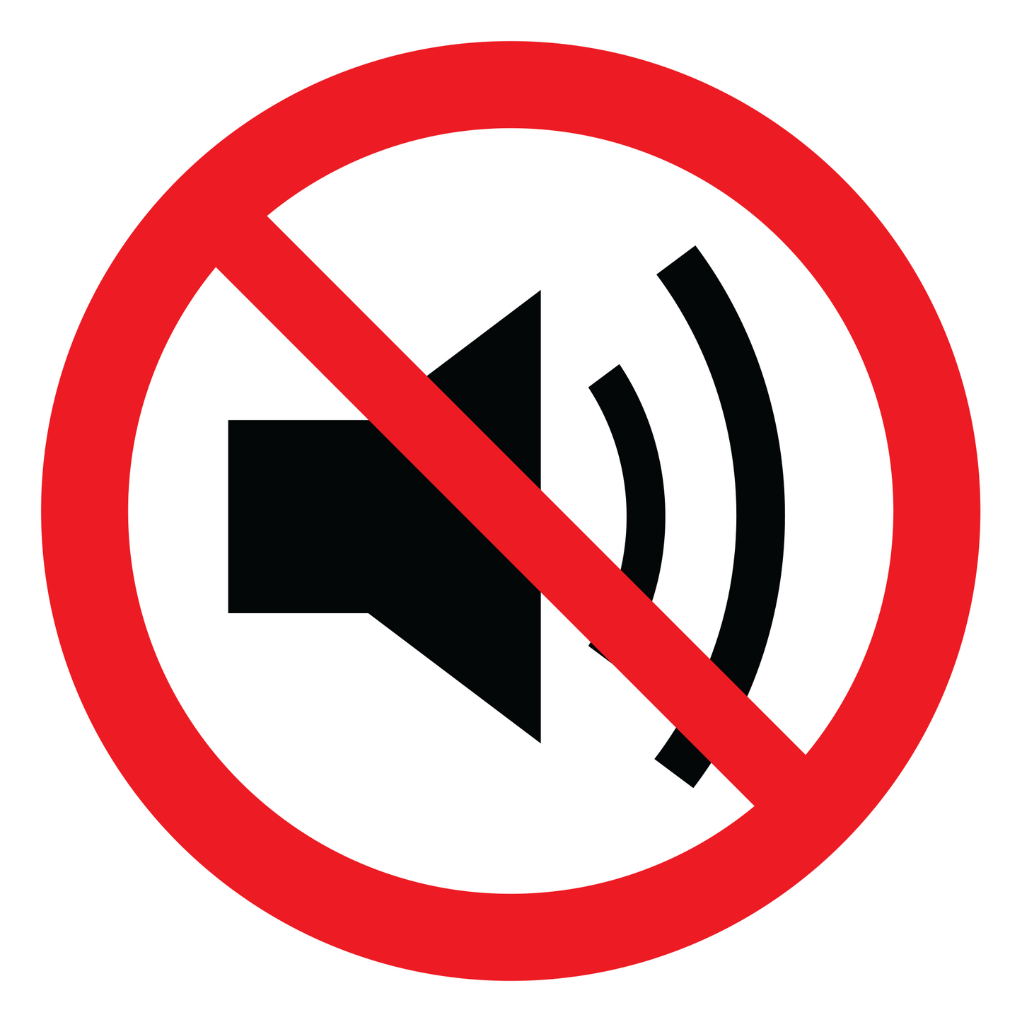 No Noise Sticker Prohibition