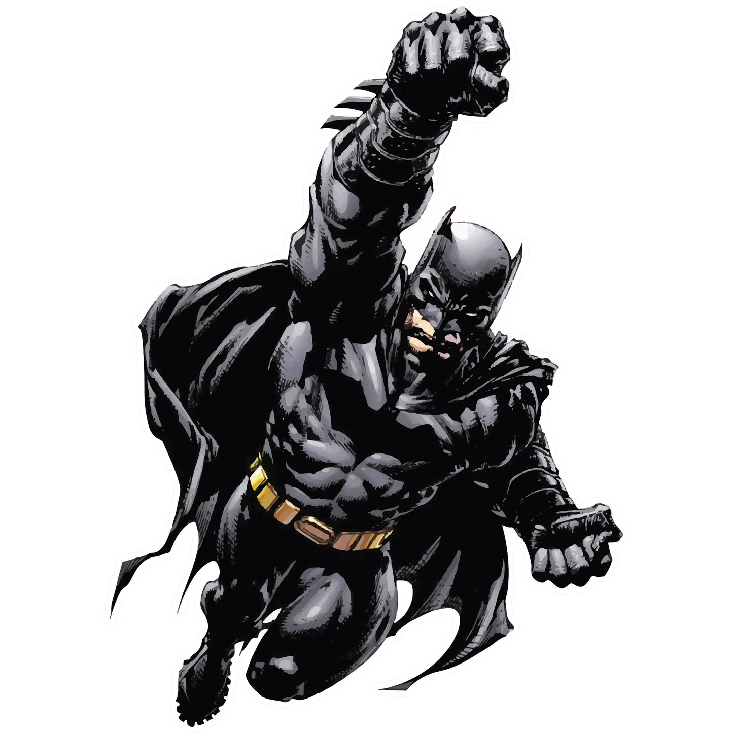 Batman Sticker  AAA Stickers - Triple A grade decals !