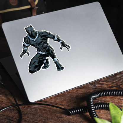Black Panther Sticker - Superhero Decal