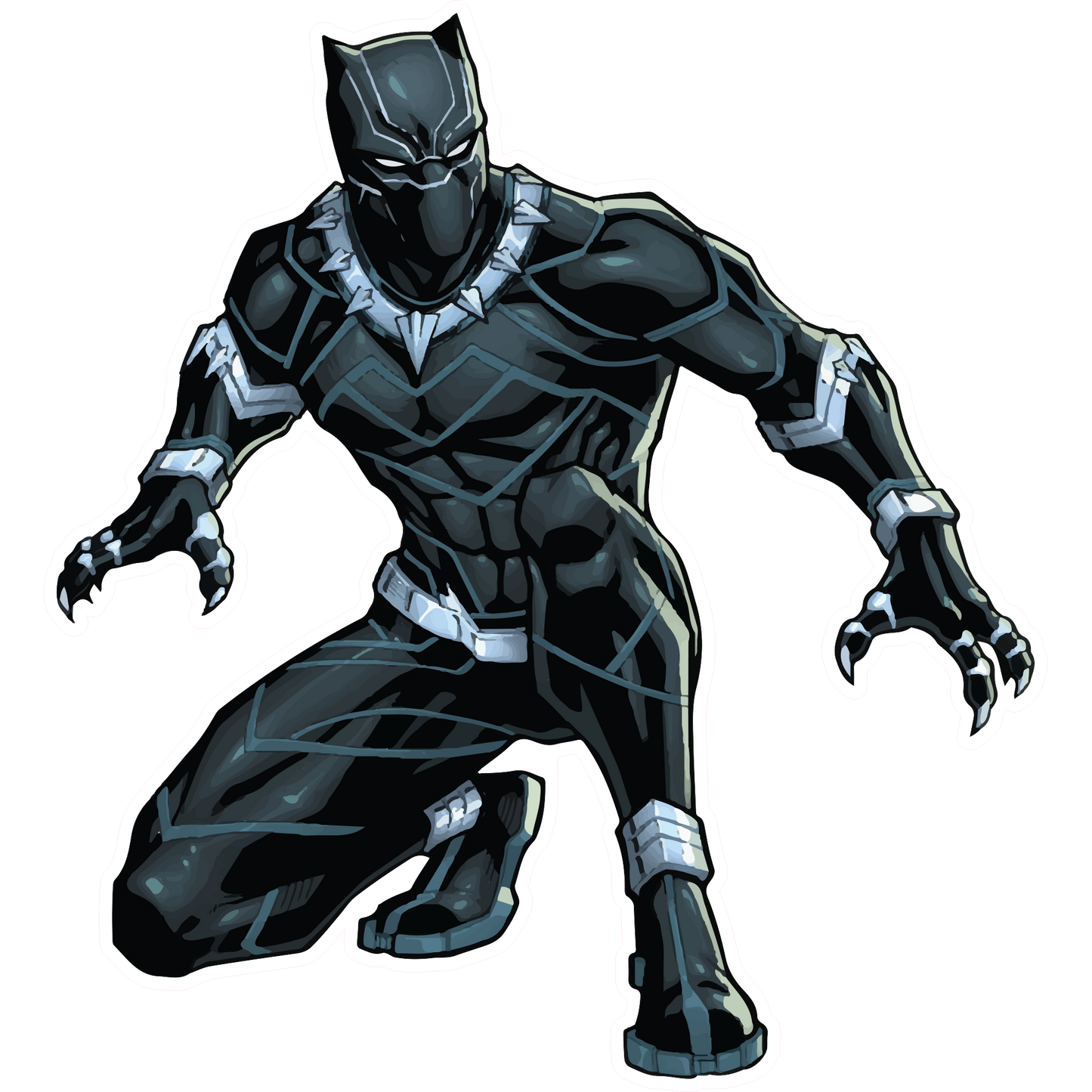 Black Panther Sticker - Superhero Decal