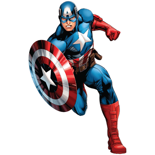 Captain America Sticker - Superhero Decal