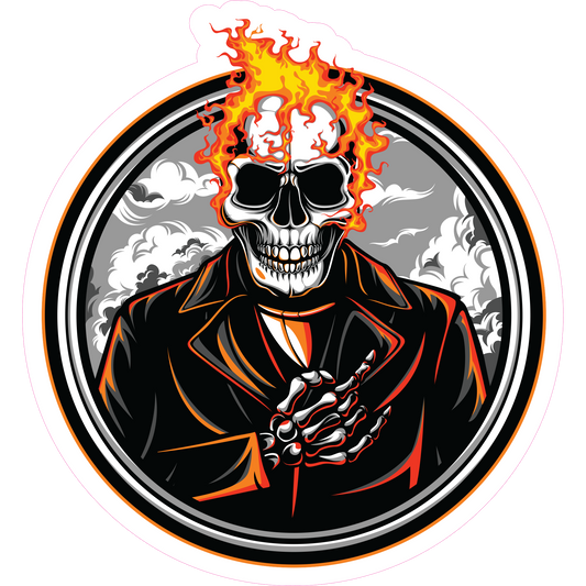 Ghost Rider Sticker - Superhero Decal