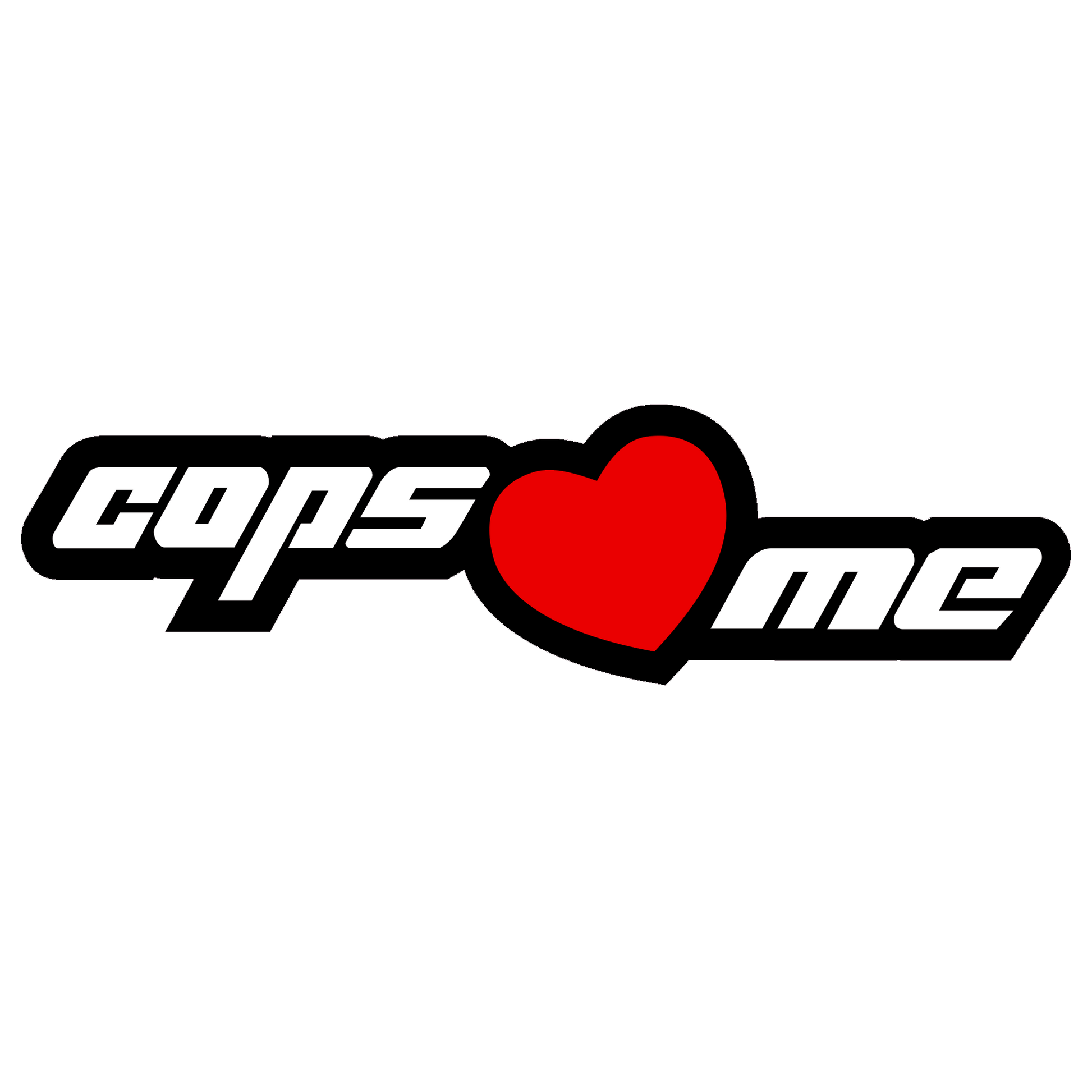 Cops Loves Me Sticker - JDM Decal