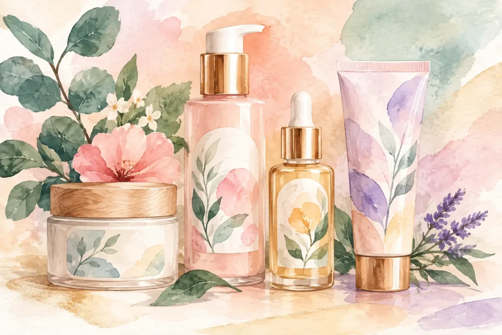 Cómo diseñar etiquetas cosméticas que venden