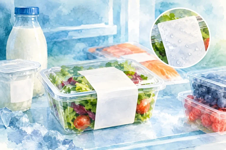 Refrigerated Label Resistance en envases fríos