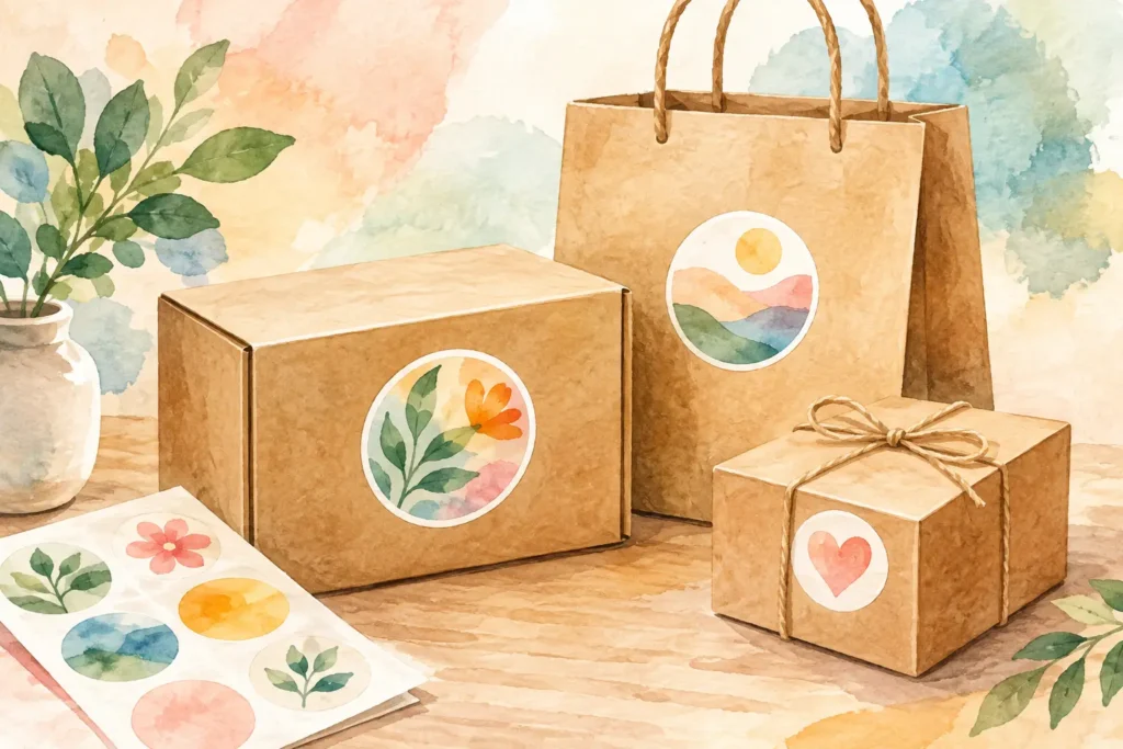Stickers para packaging que hacen vender mejor