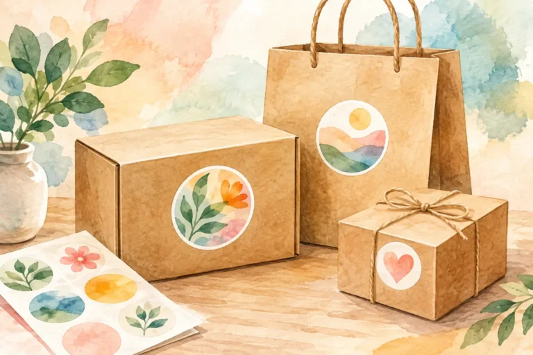 Stickers para packaging que hacen vender mejor