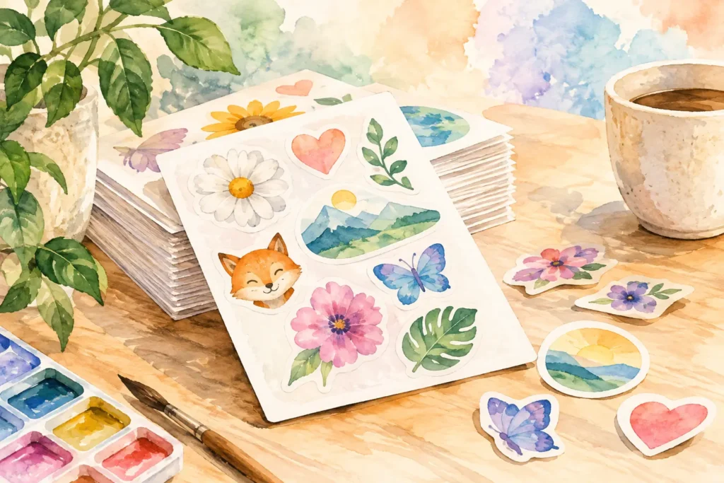 Stickers personalizados desde 50 unidades