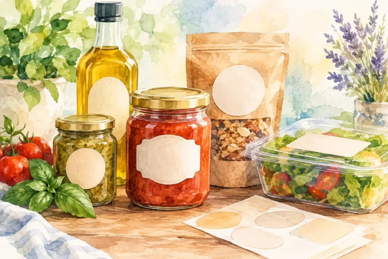 Best Labels for Food Packaging: cómo elegirlas