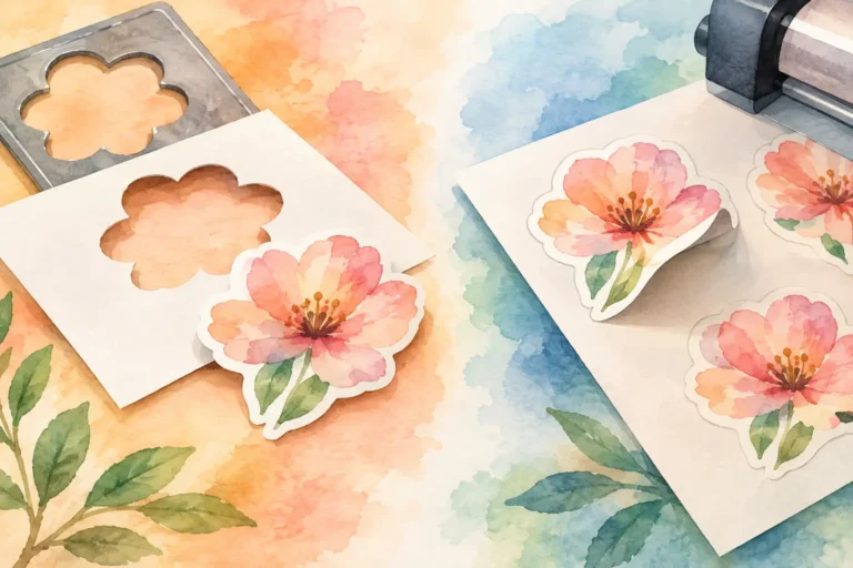 Die Cut versus Kiss Cut: ¿Cuál te conviene?