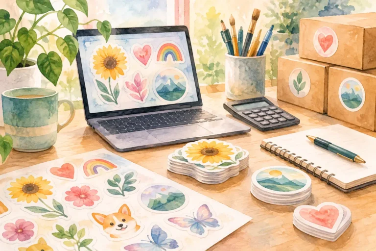 How to Price Sticker Orders para tu negocio